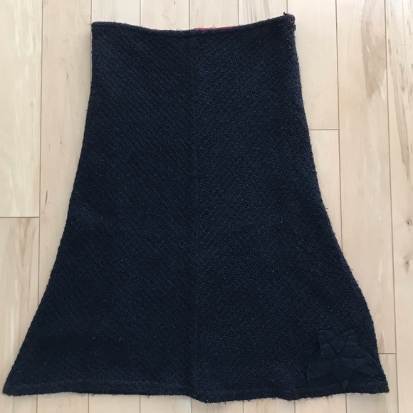 Anthropologie Odille Textured Skirt (Small) - Picture 2 of 6